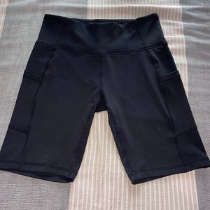 Black Biker Shorts